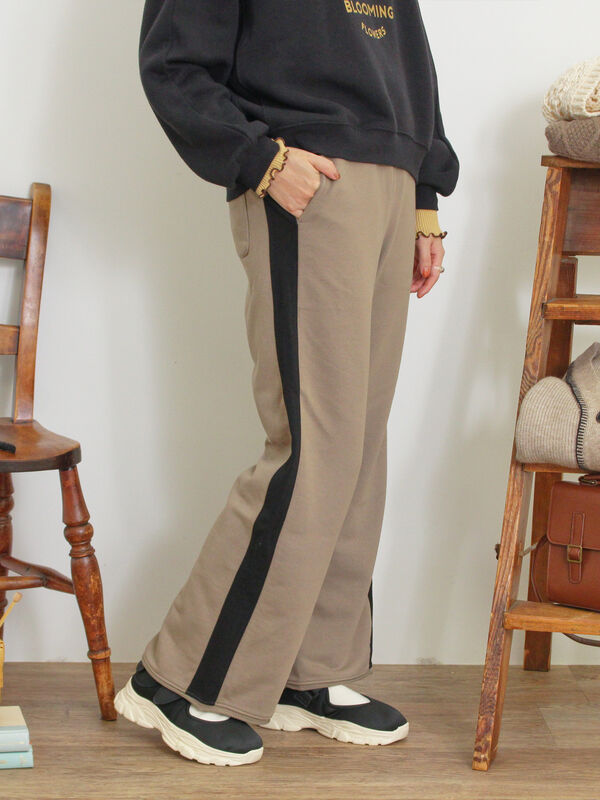 セール】 サイドラインスウェットパンツ（グレー/ボトムス/パンツ