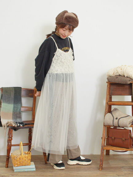 サイドラインスウェットパンツ（グレー）｜Samansa Mos2（サマンサ モスモス）通販