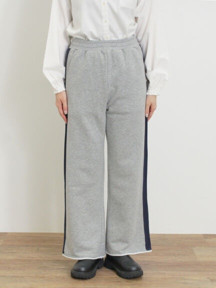 サイドラインスウェットパンツ（グレー）｜Samansa Mos2（サマンサ モスモス）通販