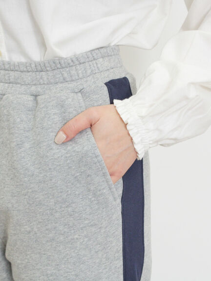 サイドラインスウェットパンツ（グレー）｜Samansa Mos2（サマンサ モスモス）通販