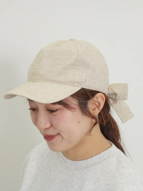 セール】 【UVカット/消臭効果】バックリボンアソートキャップ