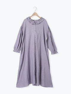 サマンサモスモス✿立川限定リネンケープ付ワンピース 立川限定】リネンケープ付ワンピース（オフホワイト/ブラック