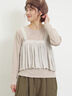 2WAYニットビスチェセットトップス（ベージュ）｜Samansa Mos2（サマンサ モスモス）通販