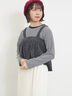 2WAYニットビスチェセットトップス（チャコールグレー/ベージュ/ミント/キナリ）｜Samansa Mos2（サマンサ モスモス）通販