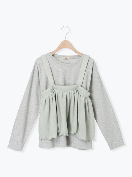 2WAYニットビスチェセットトップス（チャコールグレー/ベージュ/ミント/キナリ）｜Samansa Mos2（サマンサ モスモス）通販