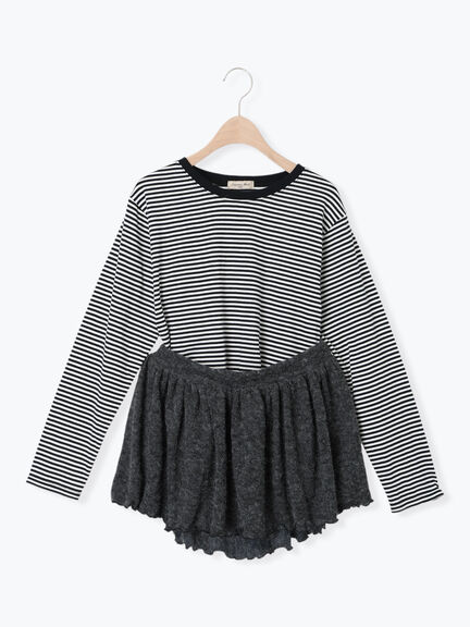 2WAYニットビスチェセットトップス（チャコールグレー/ベージュ/ミント/キナリ）｜Samansa Mos2（サマンサ モスモス）通販