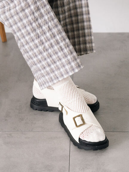 定番人気♡希少【PUCCI】プラットフォーム　ベルト サンダル 楽天市場】トッズ TOD'S サンダル レザー メタル バックル