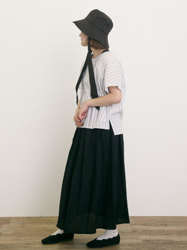 セール】 【UVカット/消臭効果】ダウンブリムリボン付きハット