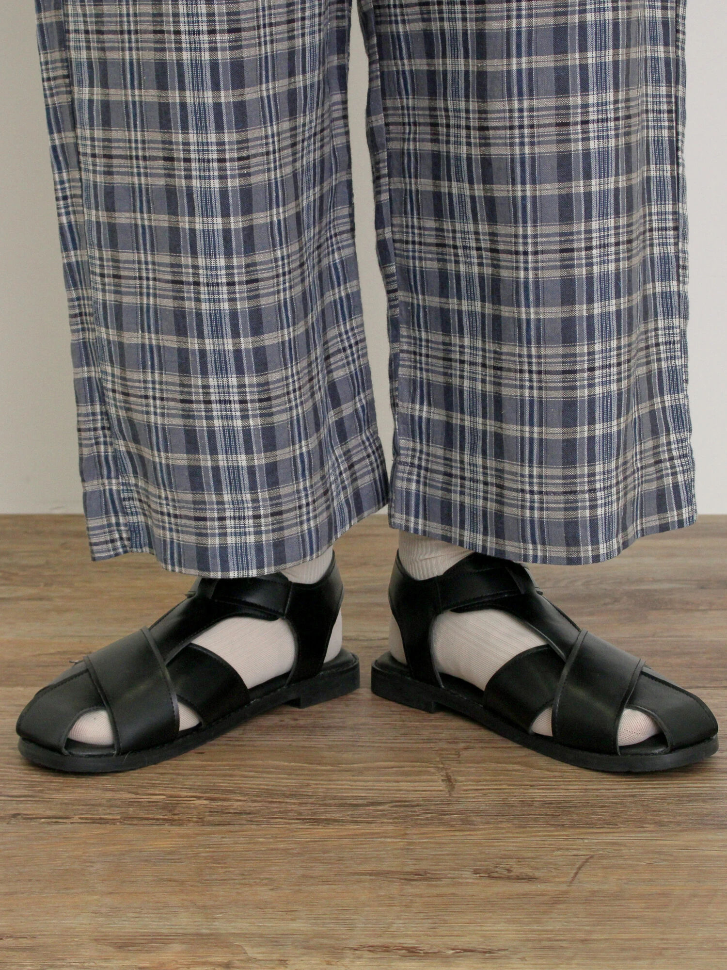 新品　ツハル　レザークロスベルトサンダル TSUHARU by Samansa Mos2 サンダル レザークロスベルトサンダル