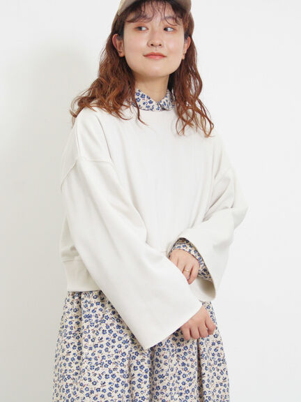 ◎ショート丈スウェット（ブラック/ピンク/ブラウン/キナリ）｜Samansa Mos2（サマンサ モスモス）通販