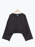 ◎ショート丈スウェット（ブラック/ピンク/ブラウン/キナリ）｜Samansa Mos2（サマンサ モスモス）通販