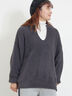 ◎シャギーキーネックニット（チャコールグレー/レッド/イエロー/ブルー/キナリ）｜Samansa Mos2（サマンサ モスモス）通販