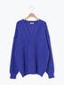 ◎シャギーキーネックニット（チャコールグレー/レッド/イエロー/ブルー/キナリ）｜Samansa Mos2（サマンサ モスモス）通販