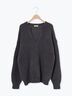 ◎シャギーキーネックニット（チャコールグレー/レッド/イエロー/ブルー/キナリ）｜Samansa Mos2（サマンサ モスモス）通販