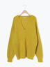 ◎シャギーキーネックニット（チャコールグレー/レッド/イエロー/ブルー/キナリ）｜Samansa Mos2（サマンサ モスモス）通販