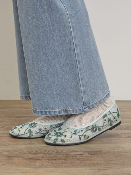 新品 Samansa Mos2 サマンサモスモス 鳥刺繍ワンストップ