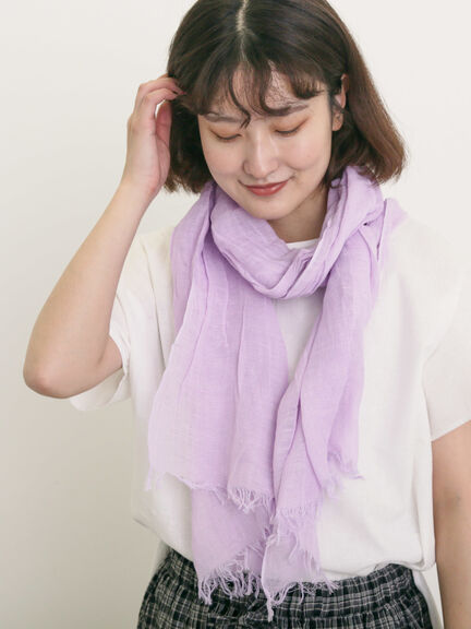 Hosokawa ストール ストール〈S5/WH-002〉｜西村織物 オンラインショップ｜博多帯