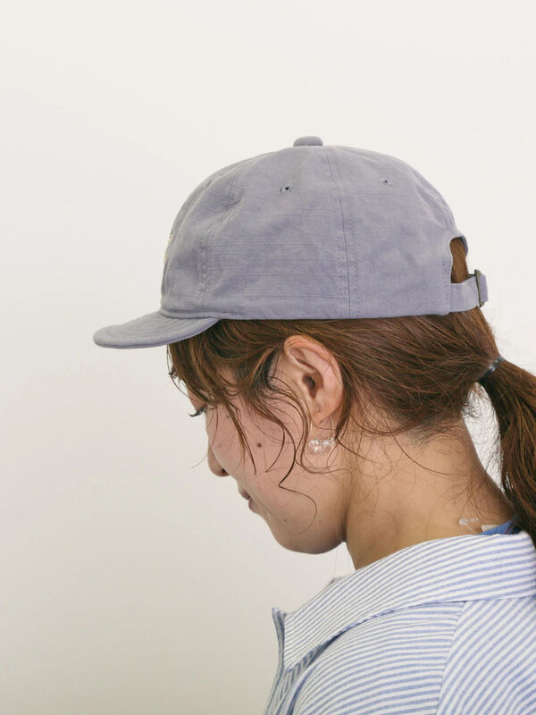 セール】 【消臭効果】ロゴ刺繍キャップ（ブラック/ベージュ/ブルー