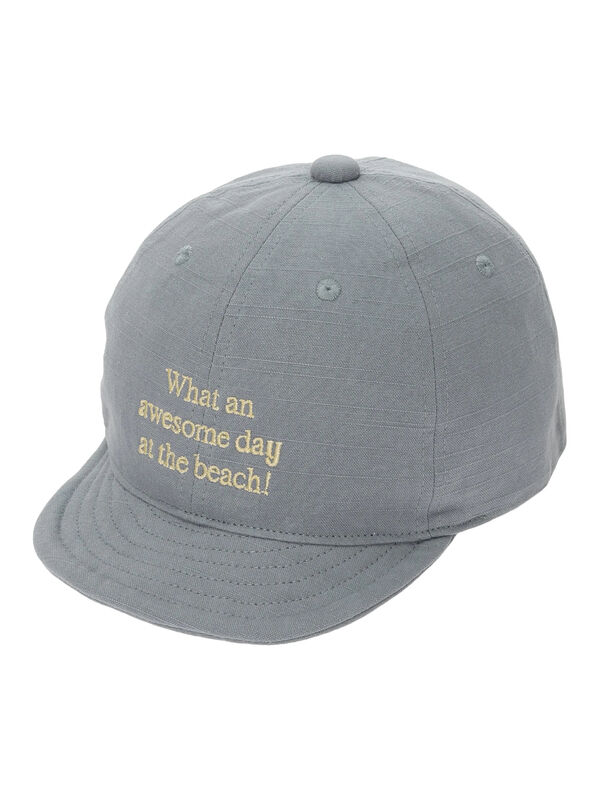 セール】 【消臭効果】ロゴ刺繍キャップ（ブラック/ベージュ/ブルー