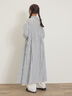【Cross×Linen】ショールカラーワンピース ≪S/Mサイズ≫（オフホワイト/ピンク/ベージュ/サックスブルー/ブルー）｜Samansa Mos2（サマンサ モスモス）通販
