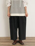 【Cross×Linen】サイドポケットパンツ ≪M/Lサイズ≫（ブラック/ピンク/ベージュ/ブルー）｜Samansa Mos2（サマンサ モスモス）通販