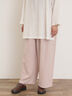 【Cross×Linen】サイドポケットパンツ ≪M/Lサイズ≫（ブラック/ピンク/ベージュ/ブルー）｜Samansa Mos2（サマンサ モスモス）通販