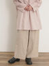 【Cross×Linen】サイドポケットパンツ ≪M/Lサイズ≫（ブラック/ピンク/ベージュ/ブルー）｜Samansa Mos2（サマンサ モスモス）通販