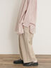 【Cross×Linen】サイドポケットパンツ ≪M/Lサイズ≫（ブラック/ピンク/ベージュ/ブルー）｜Samansa Mos2（サマンサ モスモス）通販