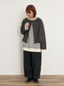 【Cross×Linen】サイドポケットパンツ ≪M/Lサイズ≫（ブラック/ピンク/ベージュ/ブルー）｜Samansa Mos2（サマンサ モスモス）通販