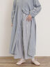 【Cross×Linen】サイドポケットパンツ ≪M/Lサイズ≫（ブラック/ピンク/ベージュ/ブルー）｜Samansa Mos2（サマンサ モスモス）通販