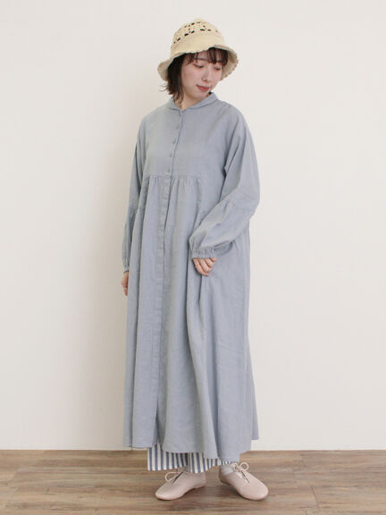 【Cross×Linen】サイドポケットパンツ ≪M/Lサイズ≫（ブラック/ピンク/ベージュ/ブルー）｜Samansa Mos2（サマンサ モスモス）通販