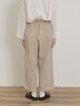【Cross×Linen】サイドポケットパンツ ≪M/Lサイズ≫（ブラック/ピンク/ベージュ/ブルー）｜Samansa Mos2（サマンサ モスモス）通販
