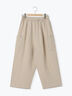 【Cross×Linen】サイドポケットパンツ ≪M/Lサイズ≫（ブラック/ピンク/ベージュ/ブルー）｜Samansa Mos2（サマンサ モスモス）通販