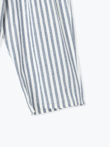 【Cross×Linen】サイドポケットパンツ ≪M/Lサイズ≫（ブラック/ピンク/ベージュ/ブルー）｜Samansa Mos2（サマンサ モスモス）通販
