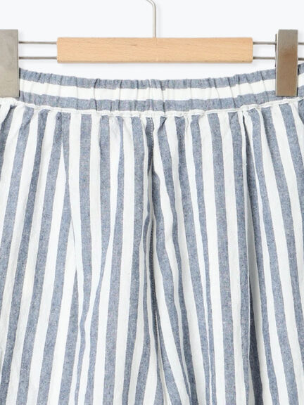 【Cross×Linen】サイドポケットパンツ ≪M/Lサイズ≫（ブラック/ピンク/ベージュ/ブルー）｜Samansa Mos2（サマンサ モスモス）通販