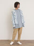 【Cross×Linen】フリルカラーブラウス（オフホワイト/ピンク/ベージュ/サックスブルー/ブルー）｜Samansa Mos2（サマンサ モスモス）通販