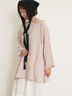 【Cross×Linen】フリルカラーブラウス（オフホワイト/ピンク/ベージュ/サックスブルー/ブルー）｜Samansa Mos2（サマンサ モスモス）通販