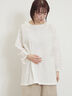 【Cross×Linen】フリルカラーブラウス（オフホワイト/ピンク/ベージュ/サックスブルー/ブルー）｜Samansa Mos2（サマンサ モスモス）通販