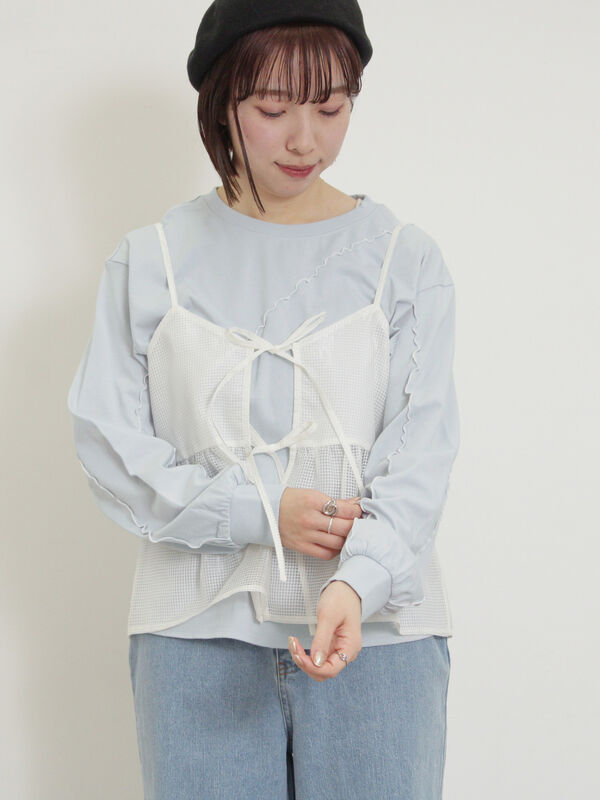 セール】 メローインナーSETシアービスチェ（オフホワイト