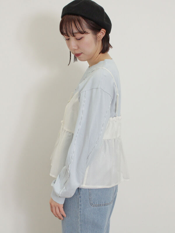 セール】 メローインナーSETシアービスチェ（オフホワイト/ブラック