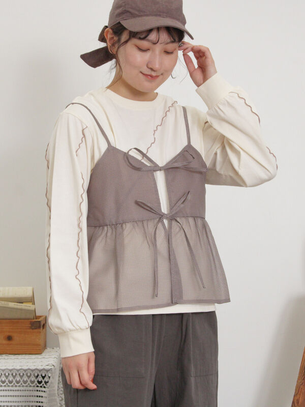 セール】 メローインナーSETシアービスチェ（オフホワイト/ブラック