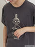 【MOOMOIN×Samansa Mos2】ぽこぽこ刺繍Tシャツ（チャコールグレー/ベージュ/キナリ）｜Samansa Mos2（サマンサ モスモス）通販