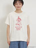【MOOMOIN×Samansa Mos2】ぽこぽこ刺繍Tシャツ（チャコールグレー/ベージュ/キナリ）｜Samansa Mos2（サマンサ モスモス）通販