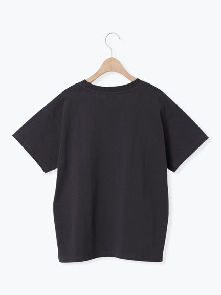 【MOOMOIN×Samansa Mos2】ぽこぽこ刺繍Tシャツ（チャコールグレー/ベージュ/キナリ）｜Samansa Mos2（サマンサ モスモス）通販