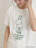 【MOOMIN×Samansa Mos2】ぽこぽこ刺繍Tシャツ（オフホワイト）｜Samansa Mos2（サマンサ モスモス）通販