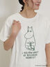 【MOOMIN×Samansa Mos2】ぽこぽこ刺繍Tシャツ（オフホワイト）｜Samansa Mos2（サマンサ モスモス）通販