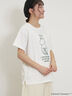 【MOOMIN×Samansa Mos2】ぽこぽこ刺繍Tシャツ（オフホワイト）｜Samansa Mos2（サマンサ モスモス）通販