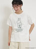 【MOOMIN×Samansa Mos2】ぽこぽこ刺繍Tシャツ（オフホワイト）｜Samansa Mos2（サマンサ モスモス）通販