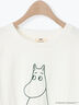 【MOOMIN×Samansa Mos2】ぽこぽこ刺繍Tシャツ（オフホワイト）｜Samansa Mos2（サマンサ モスモス）通販