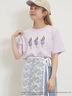 【オズの魔法使/ドロシー】 プリントTシャツ（オフホワイト/ピンク）｜Samansa Mos2（サマンサ モスモス）通販